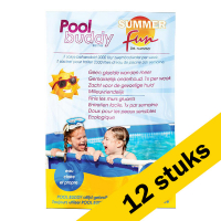 Summer Fun Aanbieding: 12x Pool Buddy zwembad onderhoudsmiddel 100 gram (Summer Fun)  SSU00070