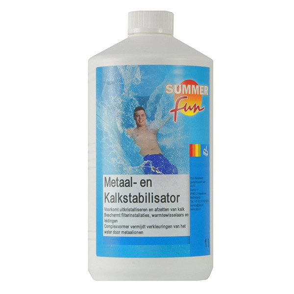 Summer Fun Metaal- en kalkstabilisator zwembad (1 liter, Summer Fun)  SSU00044 - 1