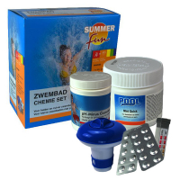 Summer Fun Zwembad startset chemie 4-delig | Voor baden van: 3000 - 7000 liter (Summer Fun)  SSU00032