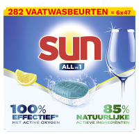Sun Aanbieding: Sun All-in-1 vaatwastabletten Lemon (282 stuks)  SSU00148