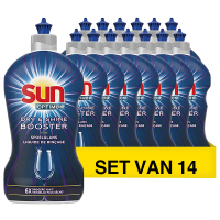 Sun Aanbieding: Sun Glansspoelmiddel Optimum Shine & Dry Booster (14 flessen - 450 ml)  SSU00177