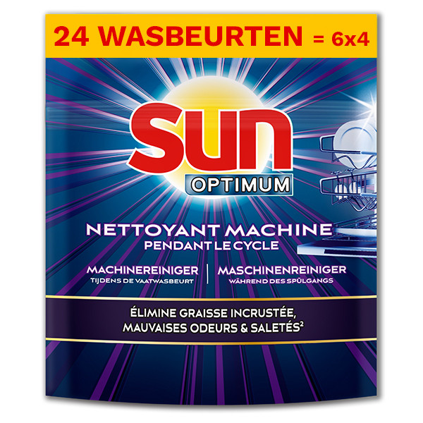 Sun Aanbieding: Sun Optimum In-Wash Machine Cleaner (6 zakken - 60 gram)  SSU00179 - 1