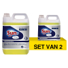 Aanbieding: Sun Professional 2 in 1 Vaatwasmiddel & Spoelglans (2 stuks à 5 L) SSU00264 - 1