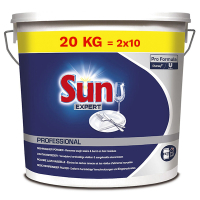 Aanbieding: Sun Professional Expert Vaatwaspoeder (2 stuks à 10 kg) SSU00260