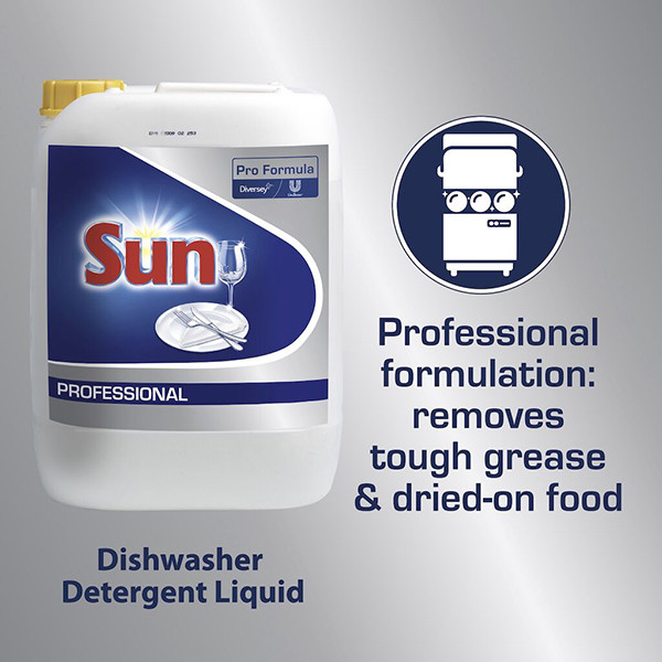 Aanbieding: Sun Professional Vloeibaar Vaatwasmiddel 10 L (2 stuks - 200 wasbeurten) SSU00250 - 4