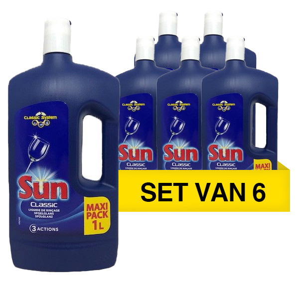 Sun Aanbieding: Sun spoelglans 1 liter (6 flessen - 6 liter)  SSU00121 - 1