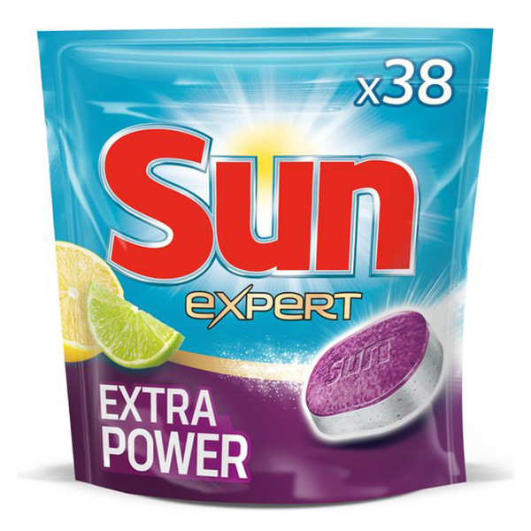 Sun All-in-1 Extra Power vaatwastabletten (38 vaatwasbeurten)  SSU00102 - 1