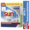 Sun All-in-1 Professional vaatwastabletten (102 vaatwasbeurten) SSU00118 - 3