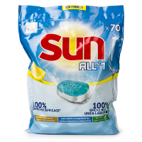 Sun All-in-1 vaatwastabletten Lemon (70 vaatwasbeurten)  SSU00104