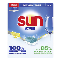 Sun All In 1 Vaatwastabletten Citroen (86 stuks) SSU00214