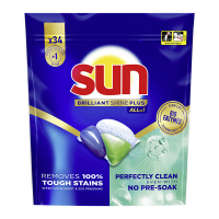 Sun Brilliant Shine Plus All-in-1 vaatwascapsules (34 stuks)  SSU00198