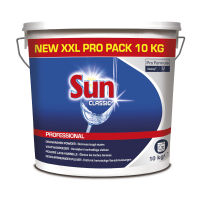 Sun Classic Professional Formula Vaatwaspoeder 10 kg - 80 wasbeurten (Lange wascyclus - huishoudmachine)  SUN00033