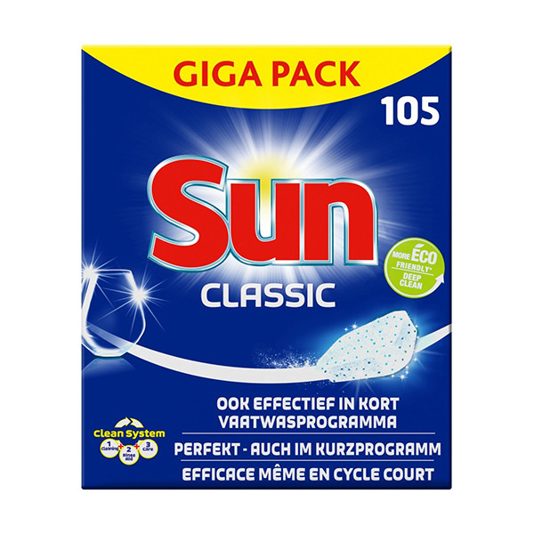 Sun Classic vaatwastabletten (105 stuks)  SSU00022 - 1