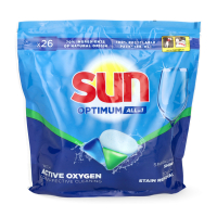 Sun Optimum All-In-1 Vaatwascapsules (26 vaatwasbeurten) SSU00200