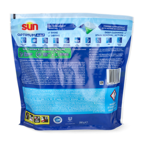 Sun Optimum All-In-1 Vaatwascapsules (26 vaatwasbeurten) SSU00200 - 2
