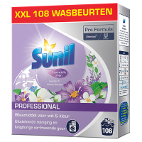 Sunil Professional Waspoeder Lavendel & Chinese Bloesem 7,56 kg (108 wasbeurten) SSU00265