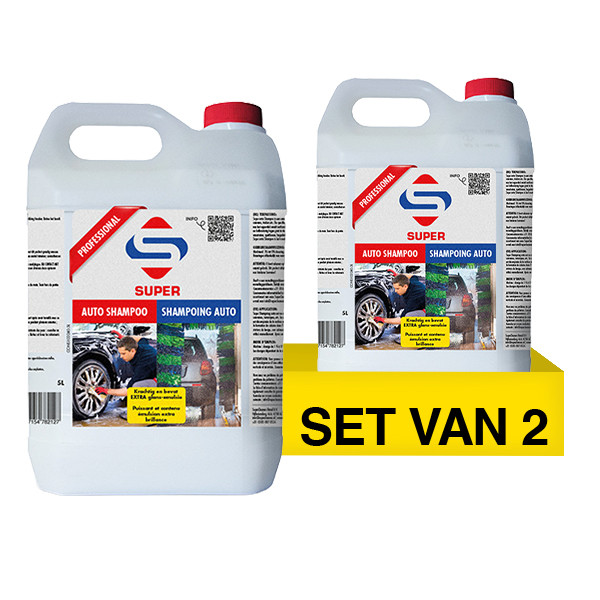 Aanbieding: Super Autoshampoo (2 jerrycans - 5 liter) SSU00358 - 1