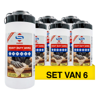 Aanbieding: Super Heavy Duty Wipes (6 kokers à 75 doekjes) SSU00424