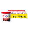 Aanbieding: Super Industriële Handzeep Wit (12 potten - 600 ml) SSU00414 - 1