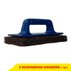 Aanbieding: Super Schuurpad Bruin 25 x 12 cm (3 verpakkingen à 2 stuks) SSU00477 - 1