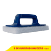 Aanbieding: Super Schuurpad Wit 25 x 12 cm (3 verpakkingen à 2 stuks) SSU00476 - 1