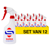 Aanbieding: Super Sprayflacon Leeg (12 flessen - 650 ml) SSU00400