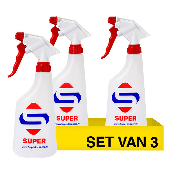 Aanbieding: Super Sprayflacon Leeg (3 flessen - 650 ml) SSU00475 - 1