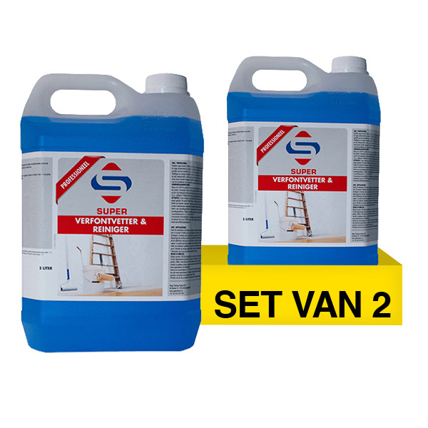 Aanbieding: Super Verfontvetter & Reiniger (2 jerrycans - 5 liter) SSU00318 - 1
