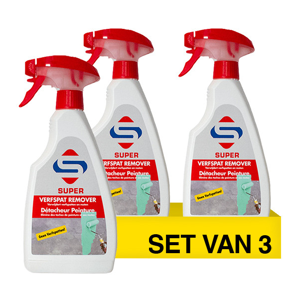 Aanbieding: Super Verfspatverwijderaar Spray (3 flessen - 500 ml) SSU00447 - 1