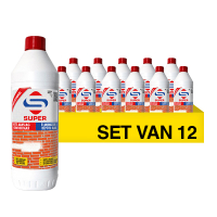 Aanbieding: Super Witte Aanslagverwijderaar Concentraat (12 flessen - 1000 ml) SSU00340