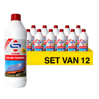 Aanbieding: Super Zonnepanelenreiniger Solar Cleaner (12 flessen - 1000 ml) SSU00350