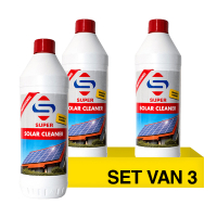 Aanbieding: Super Zonnepanelenreiniger Solar Cleaner (3 flessen - 1000 ml) SSU00454