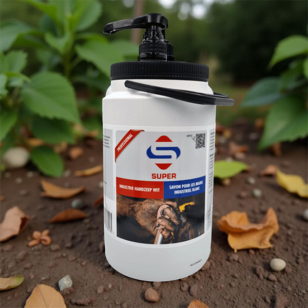 Super Industriële Handzeep Wit met Pomp (3 liter) SSU00415 - 4
