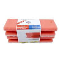 Super Schuurspons Rood met Handgreep (2 stuks) SSU00407
