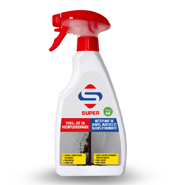 Super Voeg- & Weerplekreiniger Chloorvrij Spray (500 ml) SSU00281 - 1