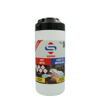 Super Wet Wipes Reinigen, Ontvetten & Handen (100 doekjes) SSU00421