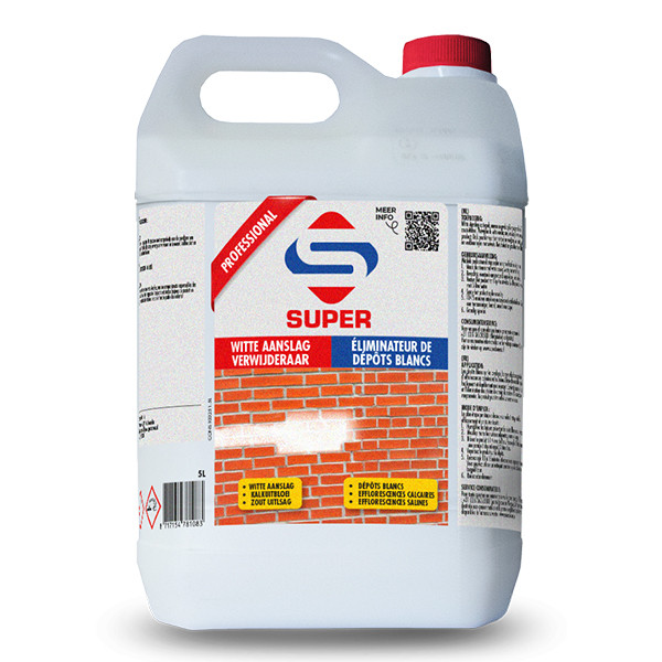 Super Witte Aanslagverwijderaar Concentraat (5 liter) SSU00341 - 1