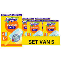 Aanbieding: Swiffer Duster Kit (5 handvaten en 15 navullingen) SSW00619