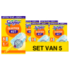 Aanbieding: Swiffer Duster Kit (5 handvaten en 15 navullingen) SSW00619 - 1