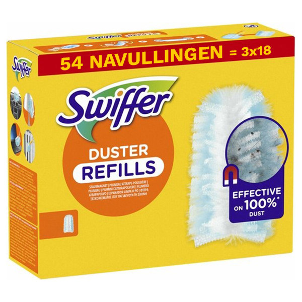 Swiffer Aanbieding: Swiffer Duster Navullingen (3 verpakkingen à 18 stuks)  SWI00205 - 1