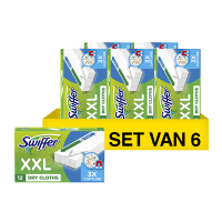 Swiffer Aanbieding: Swiffer Sweeper XXL vloerdoekjes navulling (6 dozen - 72 stuks)  SSW00606