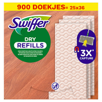 Aanbieding: Swiffer Vloerreiniger Droge Vloerdoekjes (25 dozen - 900 stuks) SSW00610