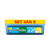 Swiffer Aanbieding: Swiffer Vochtige Vloerdoekjes Citrus Fresh (6 dozen - 120 stuks)  SWI00129