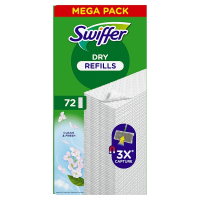 Swiffer Dry Vloer Navuldoekjes (72 doekjes)  SSW00607