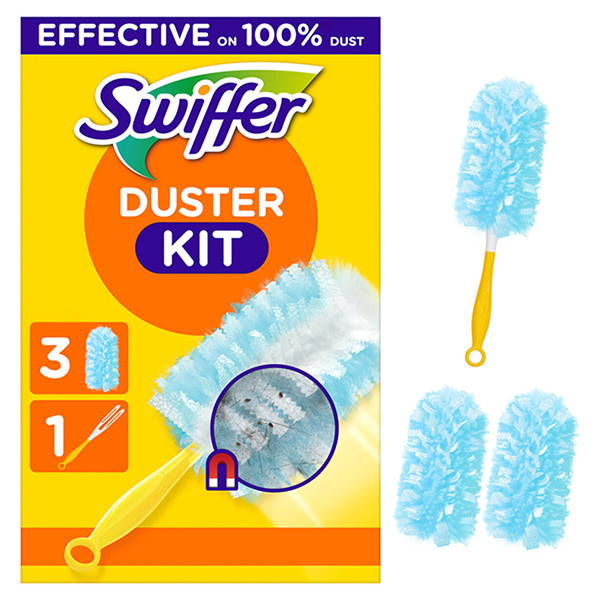 Swiffer Duster Kit (1 handvat en 3 navullingen)  SSW00618 - 1