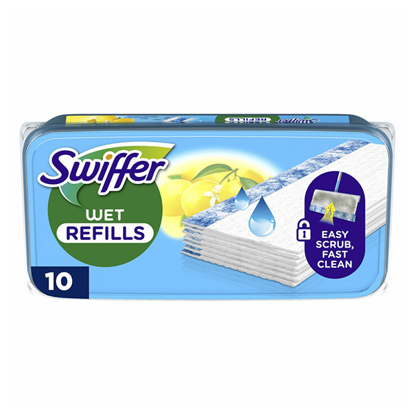 Swiffer Sweep Wet Citrus Fresh Vloerdoekjes (10 stuks) SWI00214 - 1