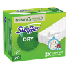 Swiffer Sweeper Dry vloerdoekjes navulling (20 stuks)  SSW00065