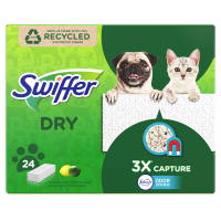 Swiffer Sweeper Huisdier vloerdoekjes navulling (24 doekjes)  SSW00587