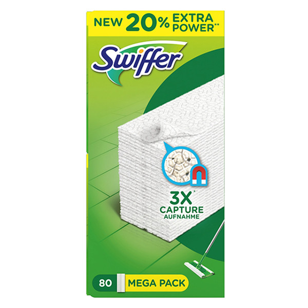 Swiffer Sweeper vloerdoekjes navulling (80 stuks) SSW00112 - 1