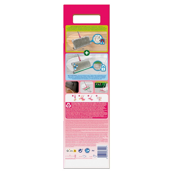Swiffer Swiff Vloerwisser Dry + Wet Starterset Barbie Roze Limited Edition  SWI00138 - 2